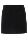 Bottega Veneta Front-pockets Mini Pencil Skirt In Black