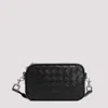 Bottega Veneta Mini Braided Camera Bag In Black