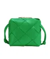 Bottega Veneta Mini Cassette Bag In Green