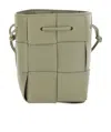 Bottega Veneta Mini Cassette Cross-body Bucket Bag In Brown