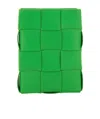 Bottega Veneta Mini Cassette Crossbody Bag In Green