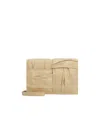 Bottega Veneta Mini Cassette Crossbody Bag In Nude