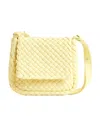 Bottega Veneta Mini Cobble Shoulder Bag In Nude