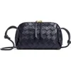 Bottega Veneta Mini Concert Intrecciato Leather Crossbody Bag