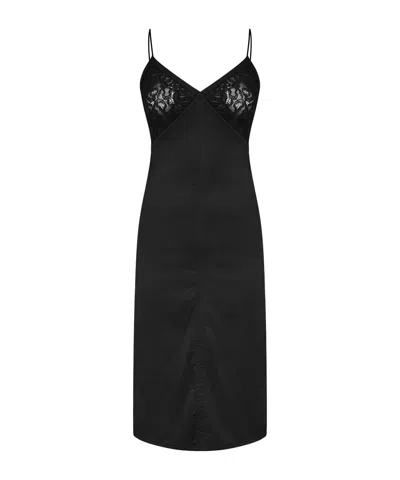 Bottega Veneta Mini Dress In Black