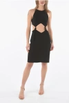 Bottega Veneta Mini Dress With Cut Out Detail With Laces
