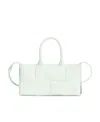 Bottega Veneta Mini East-west Arco Tote Tote Shoulder Bag In Blue