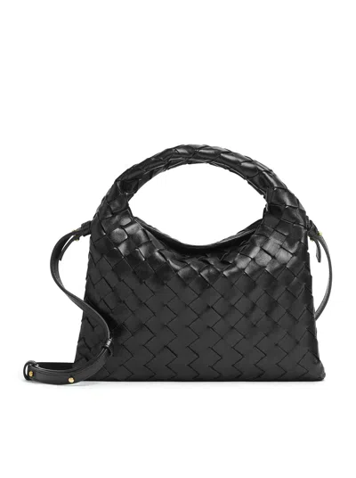 Bottega Veneta Mini Hoop In Black
