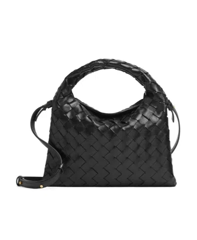Bottega Veneta Mini Hop In Black