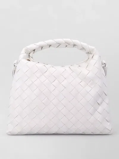 Bottega Veneta Mini Hop Intrecciato Calfskin Shoulder Bag