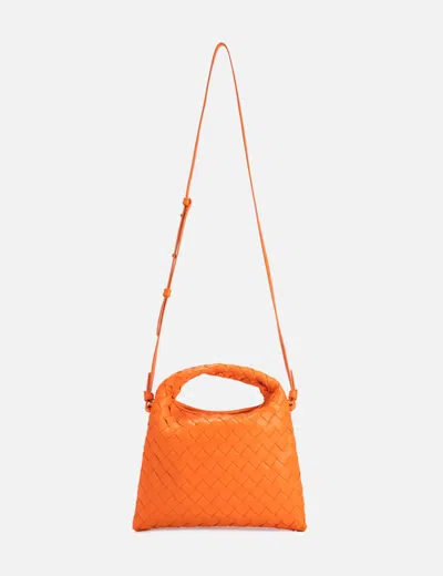 Bottega Veneta Mini Hop In Orange