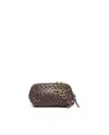 Bottega Veneta Mini Intrecciato Chin Bag In Brown