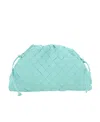 Bottega Veneta Mini Intrecciato Leather Clutch Bag In Blue