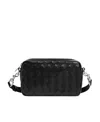 Bottega Veneta Mini Intrecciato Messenger Bag In Black