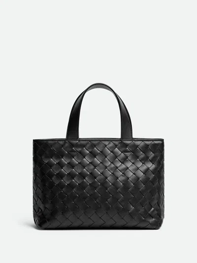 Bottega Veneta Mini Intrecciato Zipped Tote