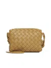 Bottega Veneta Loop Intrecciato Nappa Leather Mini Bag In Brown