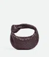 Bottega Veneta Bolso Jodie Mini Intrecciato Burdeos