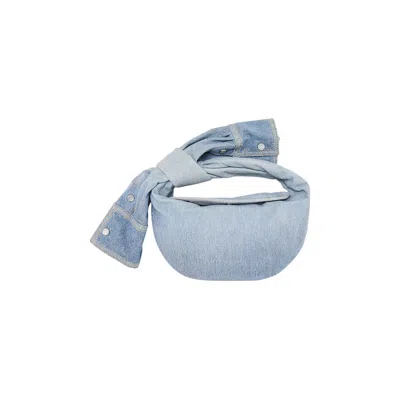 Pre-owned Bottega Veneta Mini Jodie Bag 'blue Washed/sunflower Pearl' | Women's Size Onesize