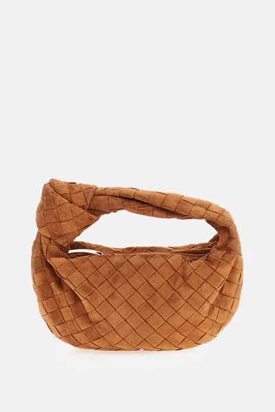 Bottega Veneta Mini Jodie Bag In Brown