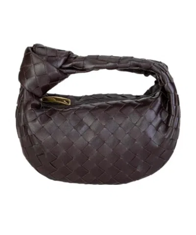 Bottega Veneta Mini Jodie Bag In Brown