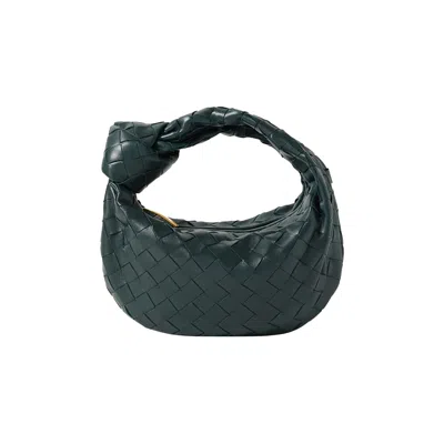 Pre-owned Bottega Veneta Mini Jodie Bag 'emerald Green/gold' | Women's Size Onesize