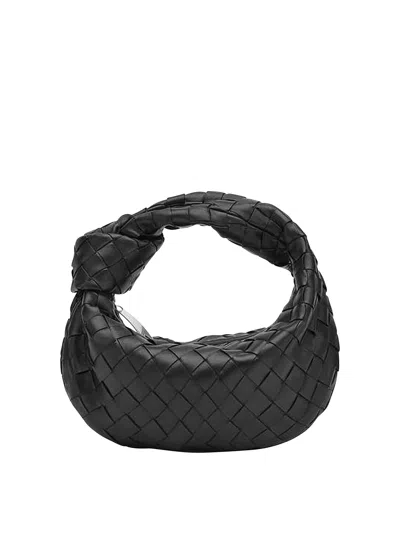 Bottega Veneta Mini Jodie Bag In Negro