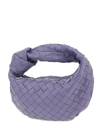 Pre-owned Bottega Veneta Mini Jodie Handbag In Purple
