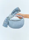 Bottega Veneta Jodie Crystal Mini Top-handle Bag In Blue