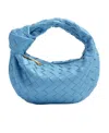 Bottega Veneta Blue Mini Jodie Bag In Blue