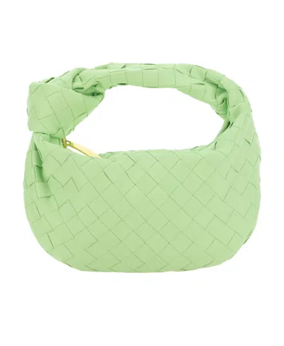 Bottega Veneta Mini Jodie Handbag In Green