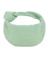 Bottega Veneta Mini Jodie Handbag In Green