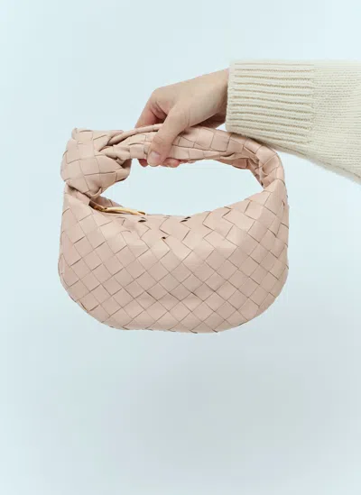 Bottega Veneta Mini Jodie Handbag In Pink