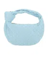Bottega Veneta Blue Teen Jodie Leather Shoulder Bag In Light Blue
