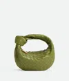 Bottega Veneta Mini Jodie Bag In 2488 Matcha-gold
