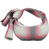 Bottega Veneta Mini Jodie Stripe Shirt Leather Top Handle Bag In Multi