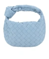 Bottega Veneta Jodie Crystal Mini Top-handle Bag In Blue
