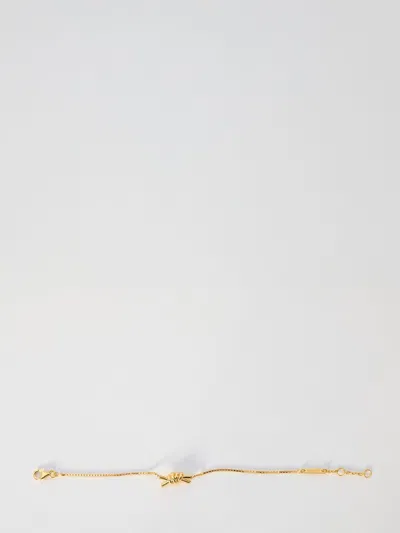 Bottega Veneta Mini Knot Bracelet For Women In Metallic