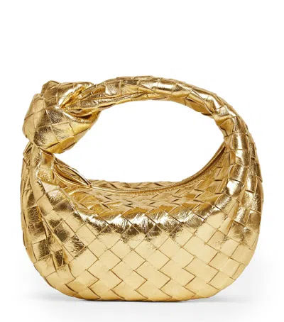BOTTEGA VENETA MINI LAMBSKIN JODIE TOP-HANDLE BAG
