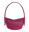 Bottega Veneta Mini Lambskin Solstice Shoulder Bag In Pink