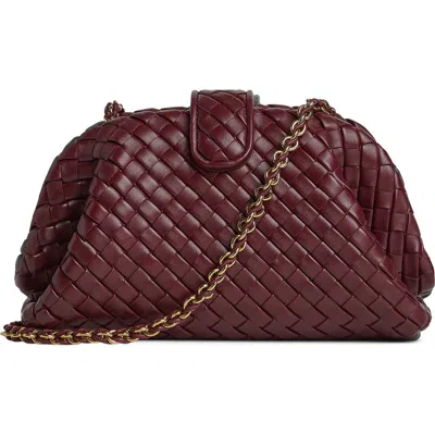 Bottega Veneta Mini Lauren 1980 Intrecciato Leather Clutch