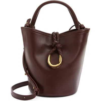 BOTTEGA VENETA BOTTEGA VENETA MINI LIBERTA LEATHER BUCKET BAG