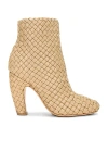 Bottega Veneta Mini Lido Ankle Boot In Sesame Light