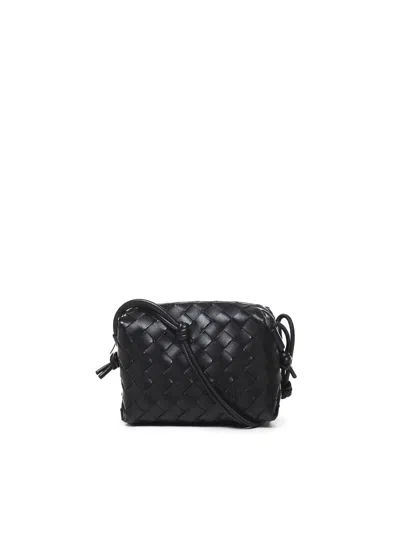 Bottega Veneta Mini Loop Bag In Black