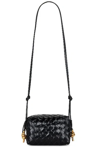 Bottega Veneta Mini Loop Bag In Black