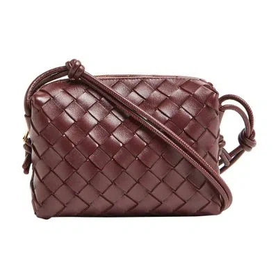 Bottega Veneta Mini Loop Camera Bag In Black