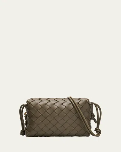Bottega Veneta Mini Loop Camera Bag In Cypress