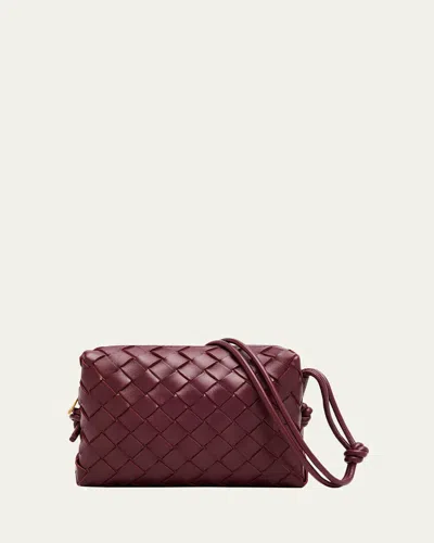 Bottega Veneta Mini Loop Camera Bag In Gold