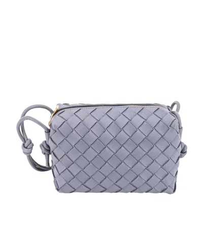 Bottega Veneta Mini Loop Camera Bag In Camel 20 Gold