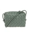 Bottega Veneta Mini Loop Camera Bag In Green