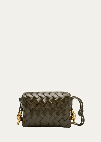 Bottega Veneta Mini Loop Camera Bag In Green